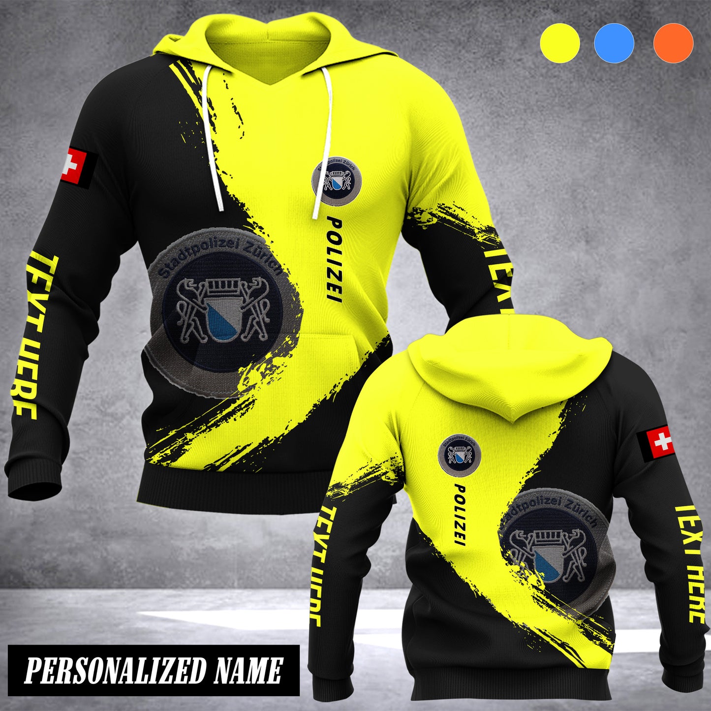 Stadtpolizei Zürich Switzerland customize hoodie t shirt 192