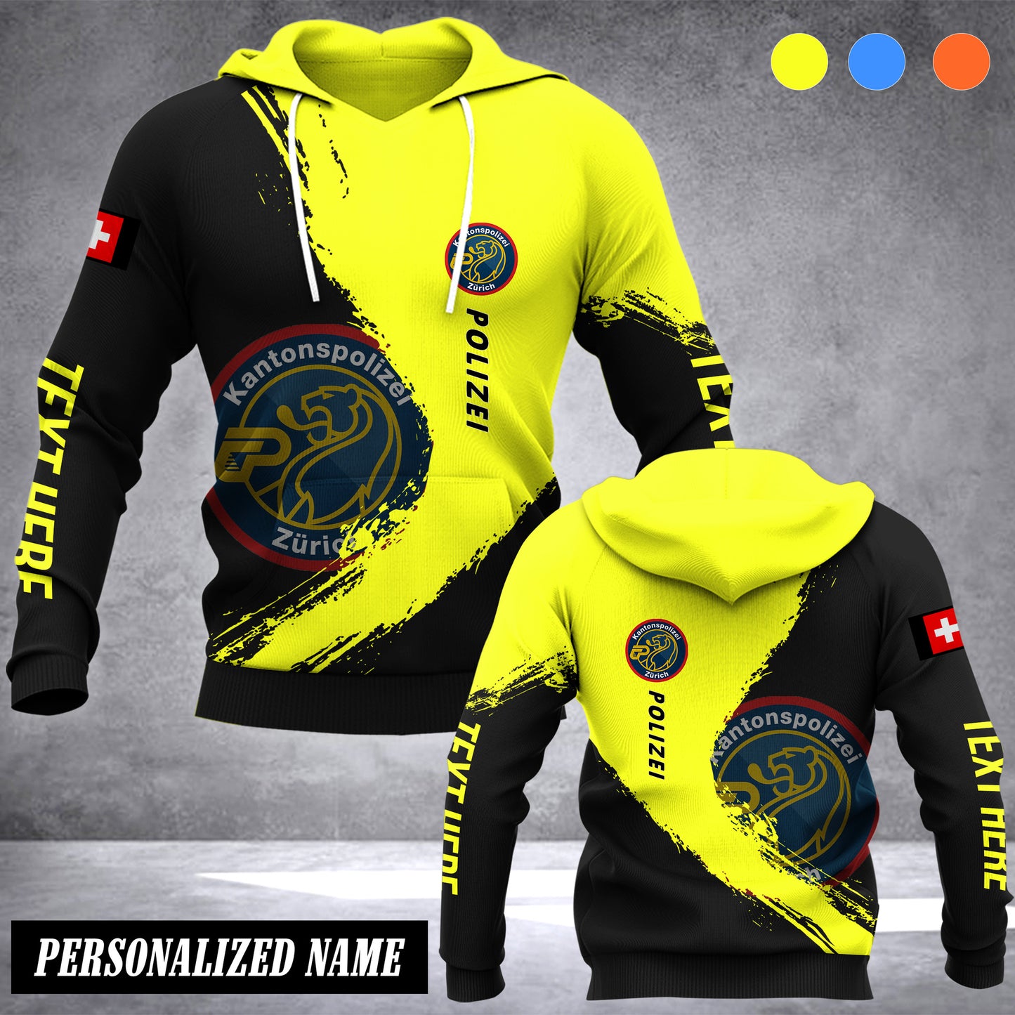 Kantonspolizei Zürich Switzerland customize hoodie t shirt 192