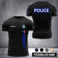 Western Australia Police Force customize T-shirt 3d DAH