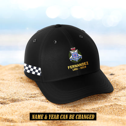 Victoria Police Australia customize cap 3d printed 042