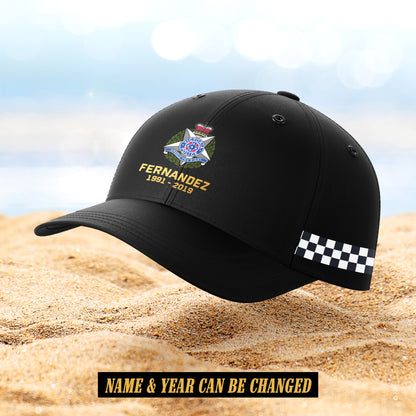 Victoria Police Australia customize cap 3d printed 042