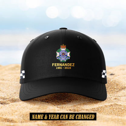 Queensland Police Service Australia customize cap 3d printed 042