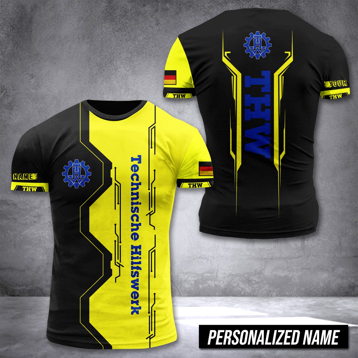 THW customize T-shirt 3d NTE