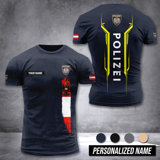 Polizei Austria customize T-shirt nte
