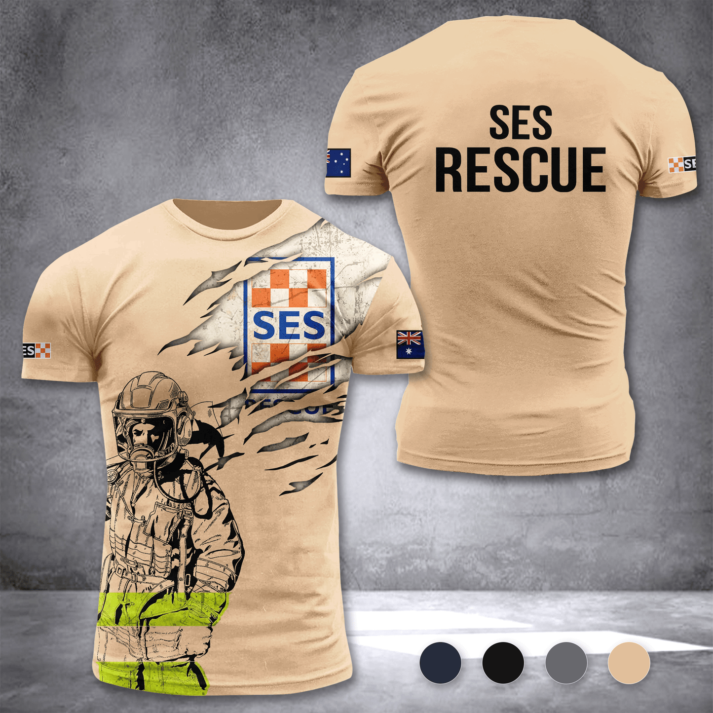 State Emergency Service Australia customize T-shirt 103