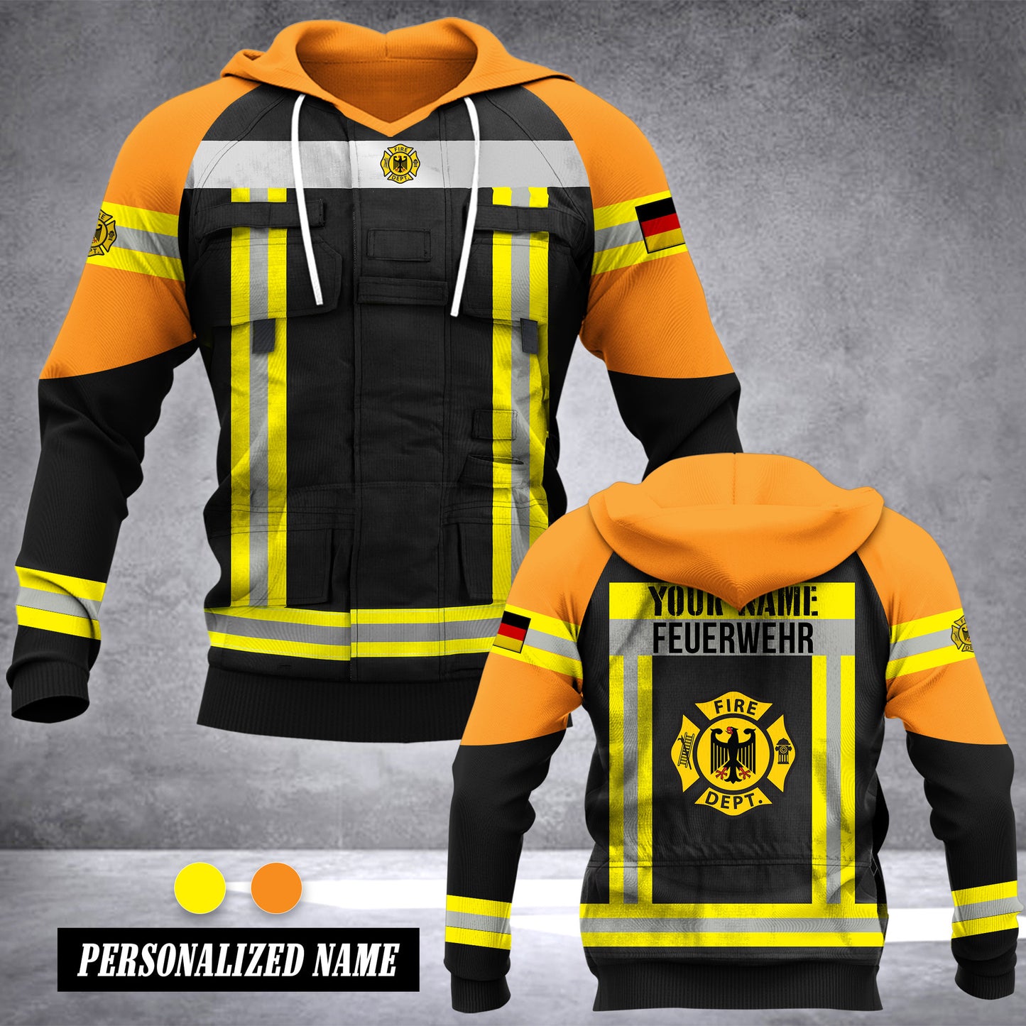 Firefighter Germany customize hoodie t shirt 192