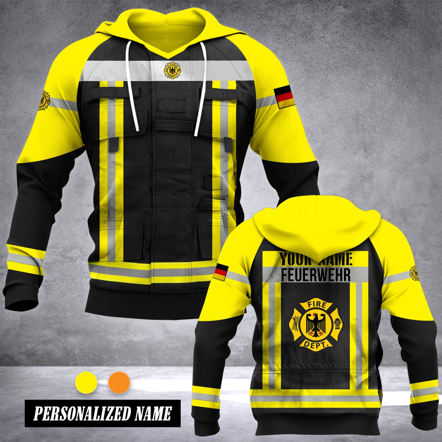 Firefighter Germany customize hoodie t shirt 192