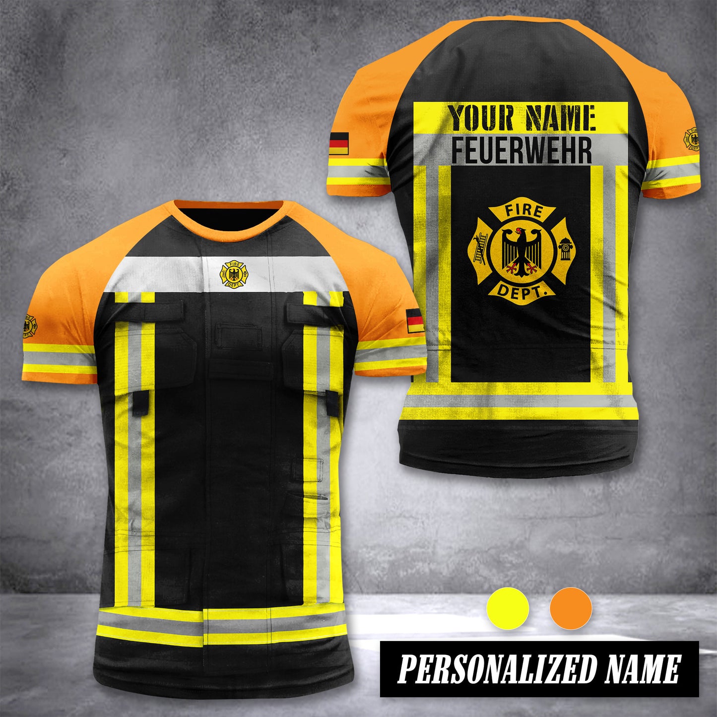 Firefighter Germany customize hoodie t shirt 192