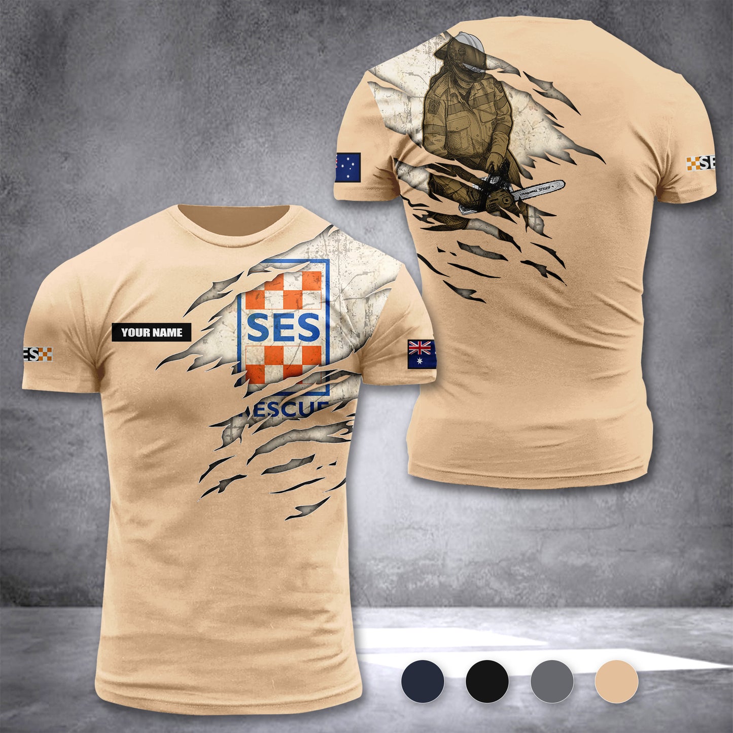 State Emergency Service Australia customize T-shirt 230