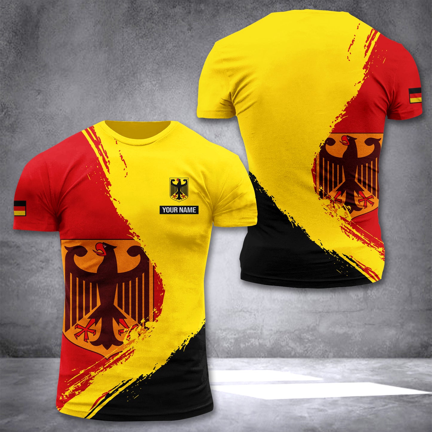 Germany customize T-shirt 3d 330