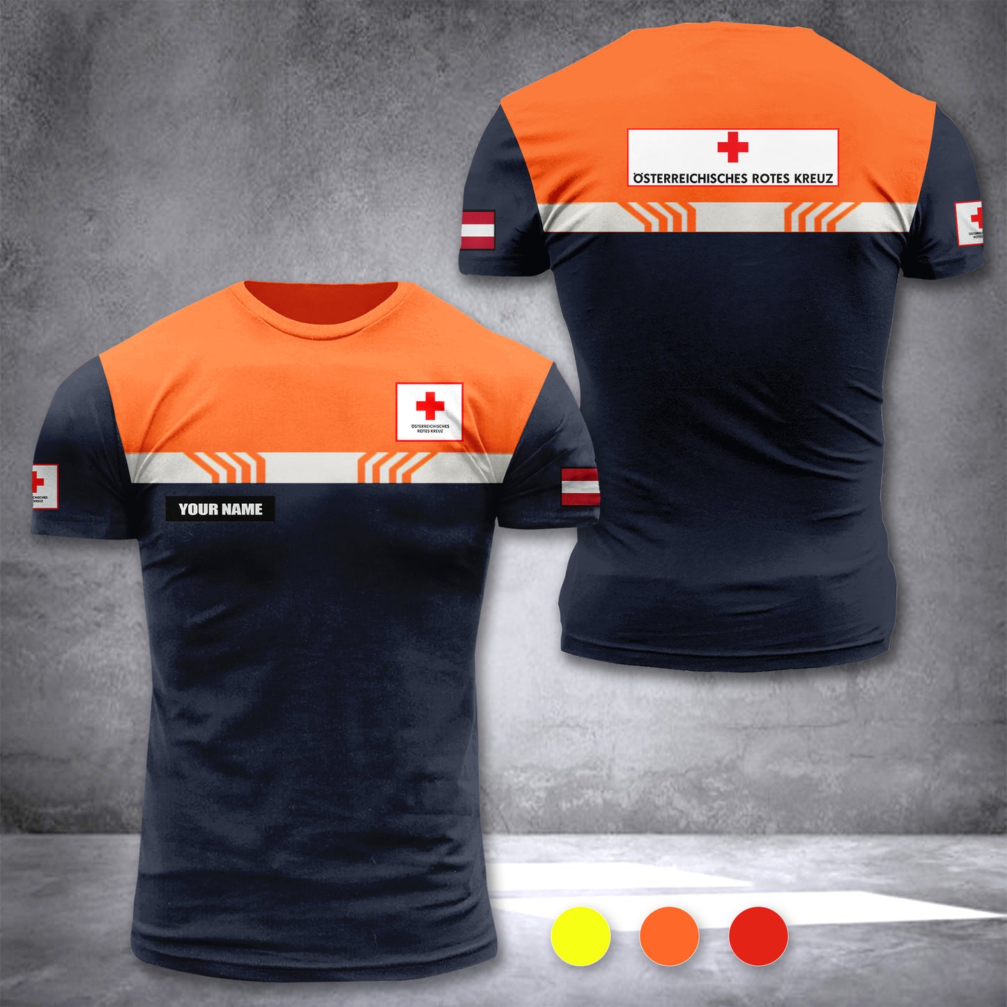 Rotes Kreuz Austria customize T-shirt 26