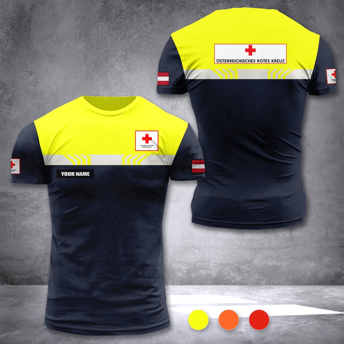 Rotes Kreuz Austria customize T-shirt 26