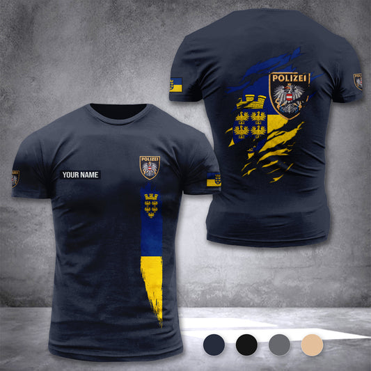 Polizei Lower Austria customize T-shirt 433