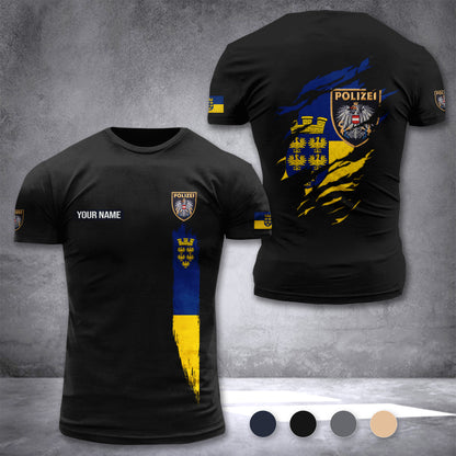 Polizei Lower Austria customize T-shirt 433