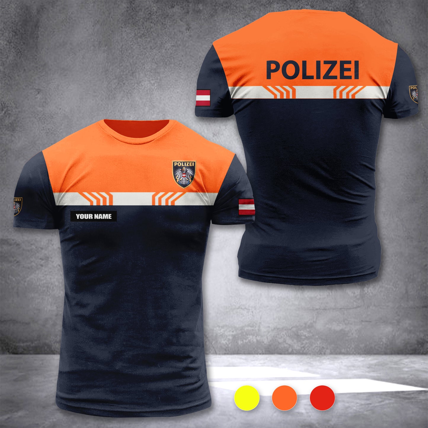 Polizei Austria customize T-shirt 26