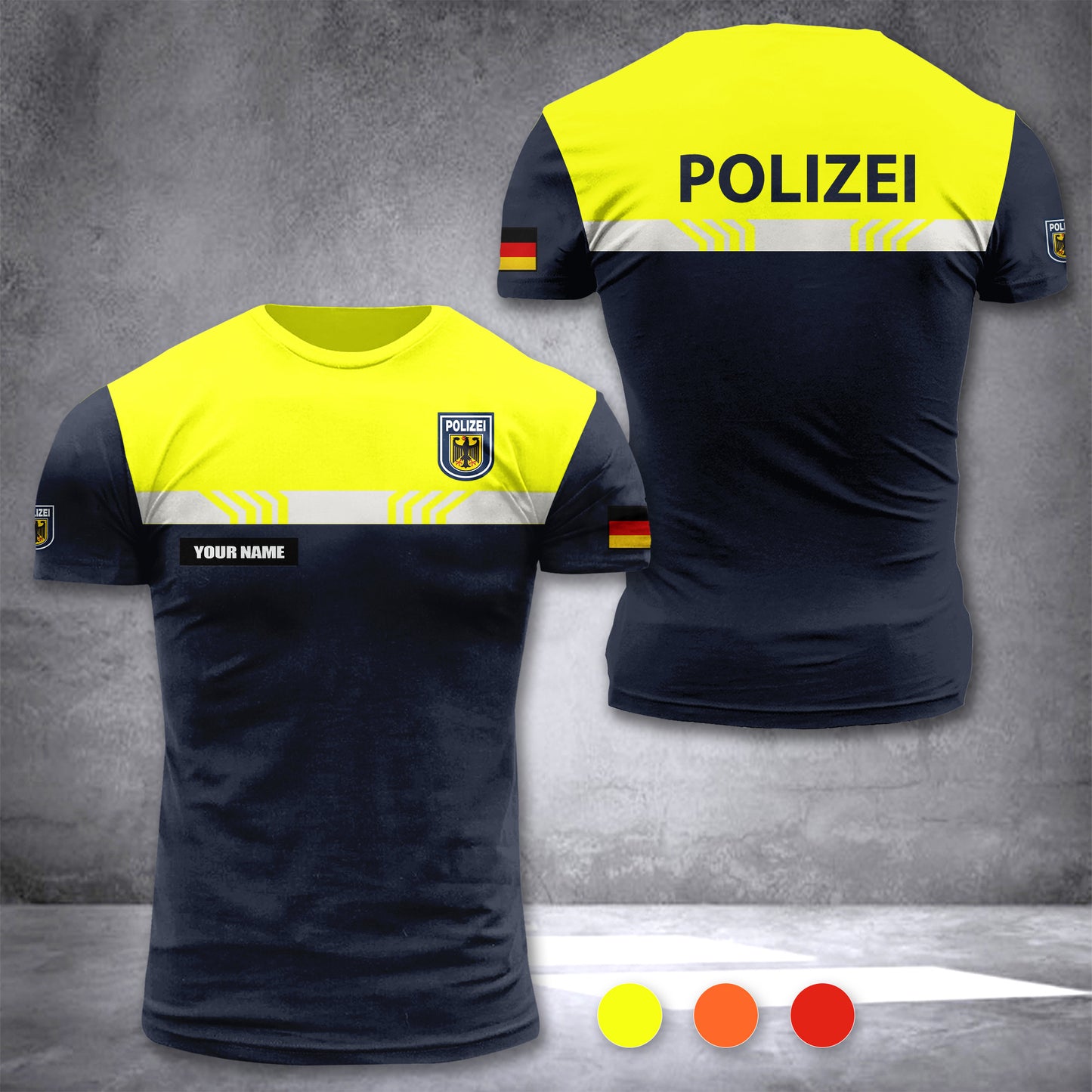 Polizei Germany customize T-shirt 26