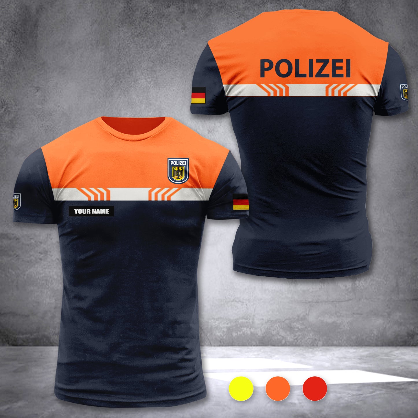 Polizei Germany customize T-shirt 26