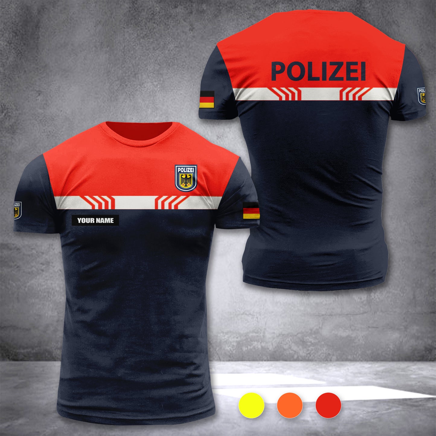 Polizei Germany customize T-shirt 26