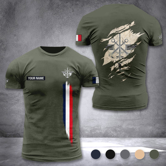 Soldier France customize T-shirt 3d 148