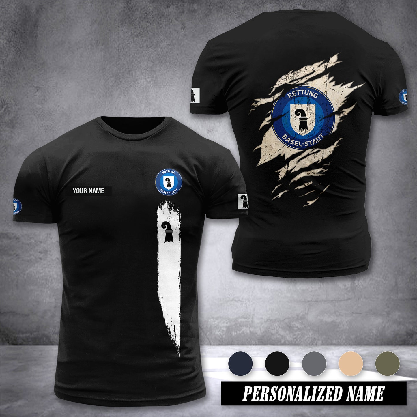Rettung Basel customize T-shirt zak