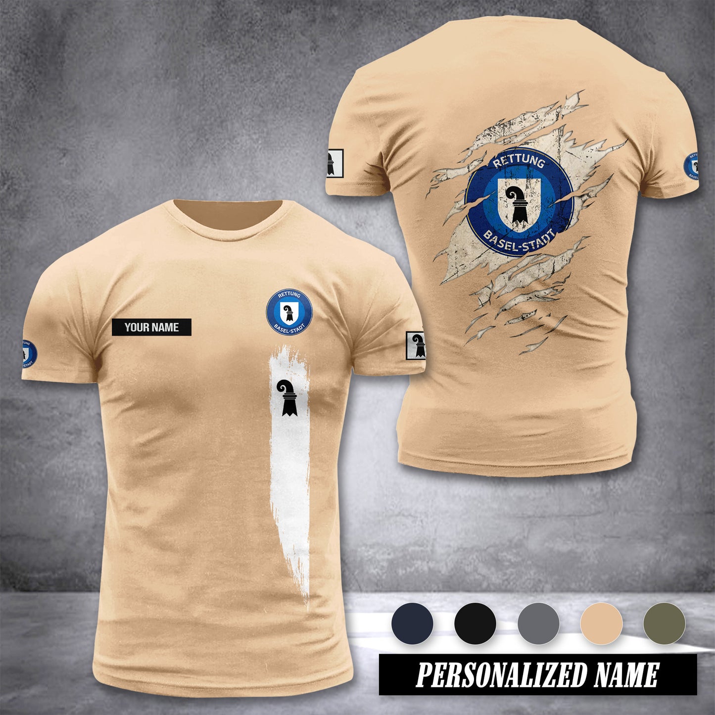 Rettung Basel customize T-shirt zak