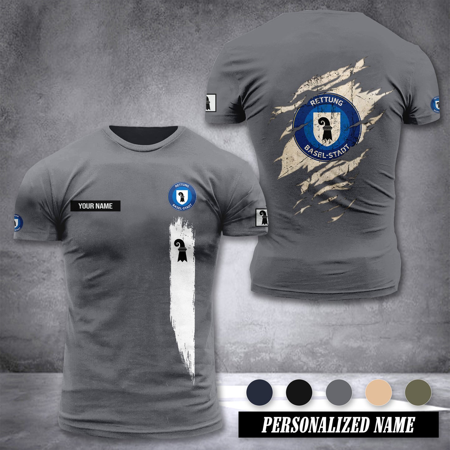 Rettung Basel customize T-shirt zak