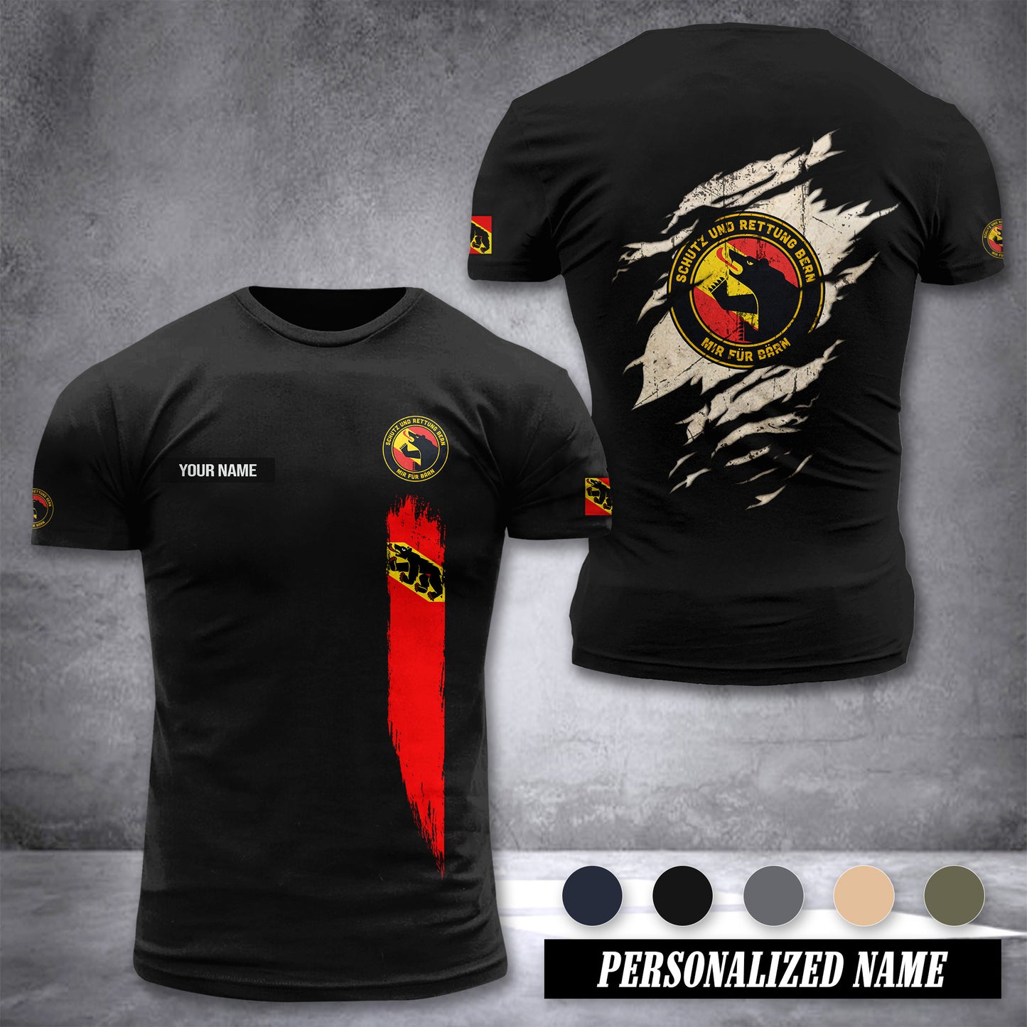Rettung Bern customize T-shirt zak