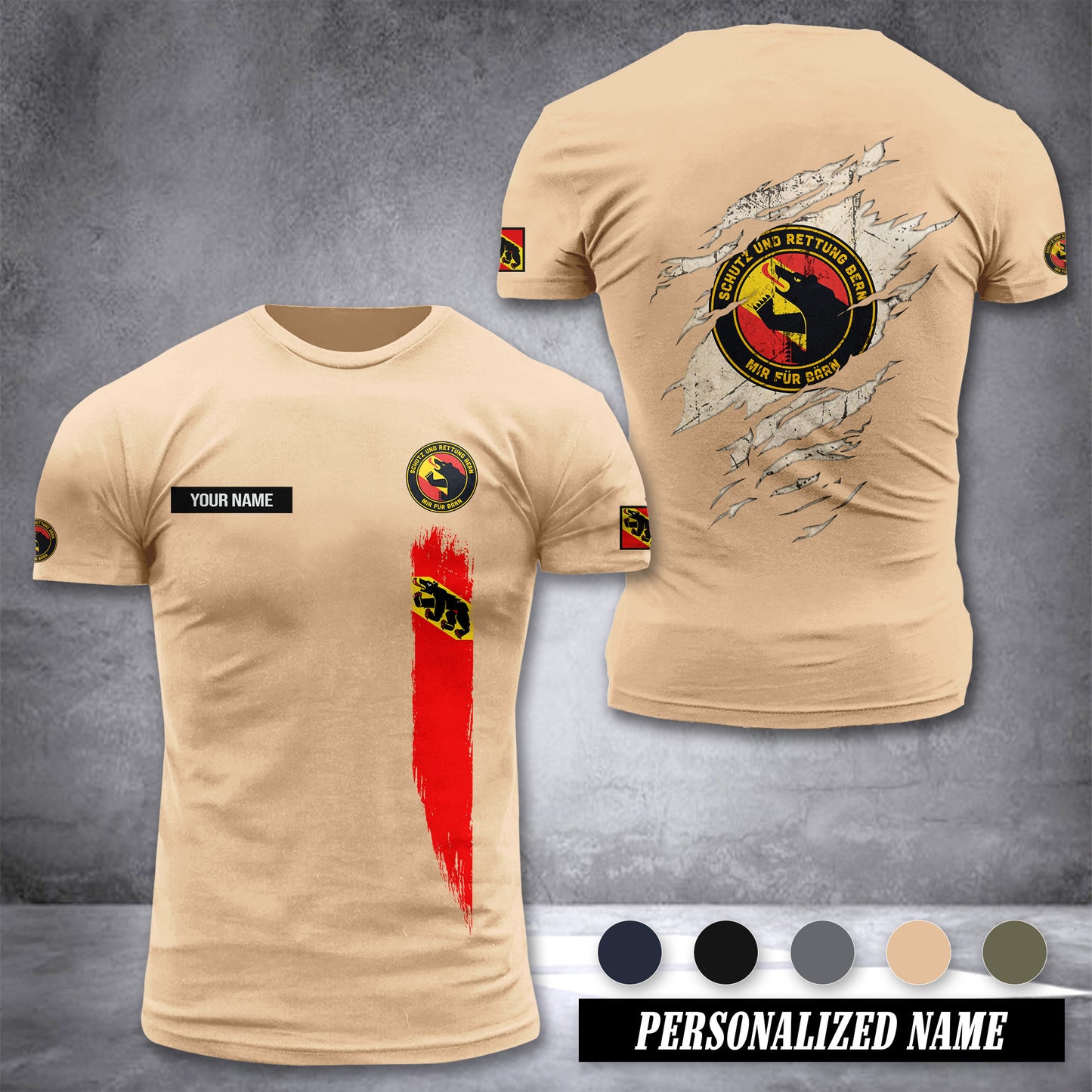 Rettung Bern customize T-shirt zak