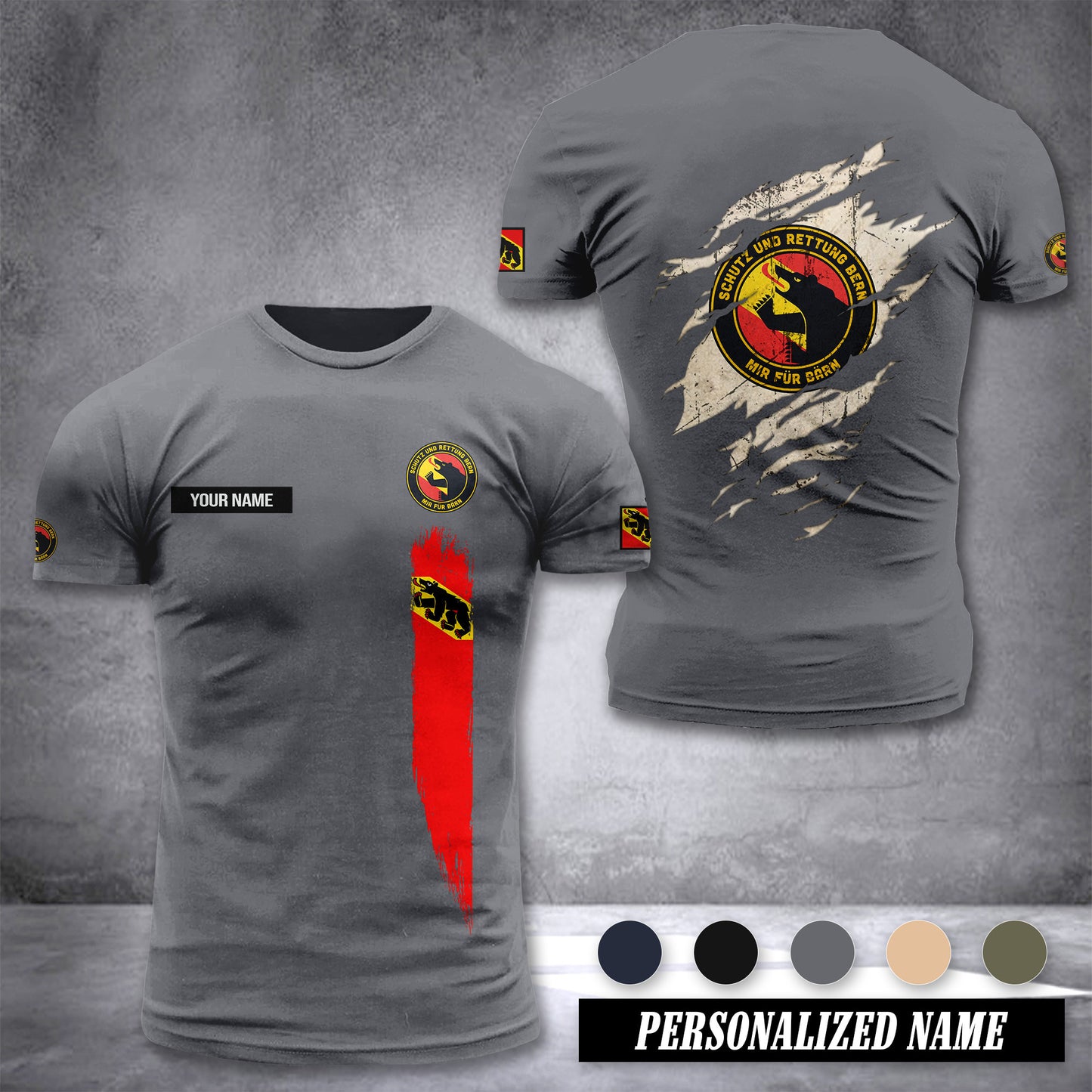 Rettung Bern customize T-shirt zak