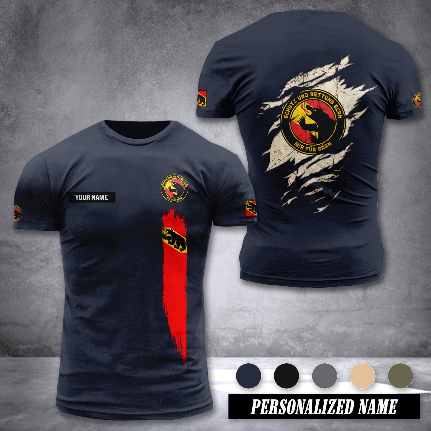 Rettung Bern customize T-shirt zak