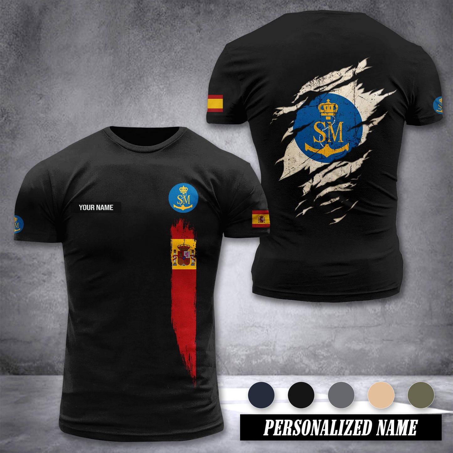 Salvamento Marítimo customize T-shirt zak