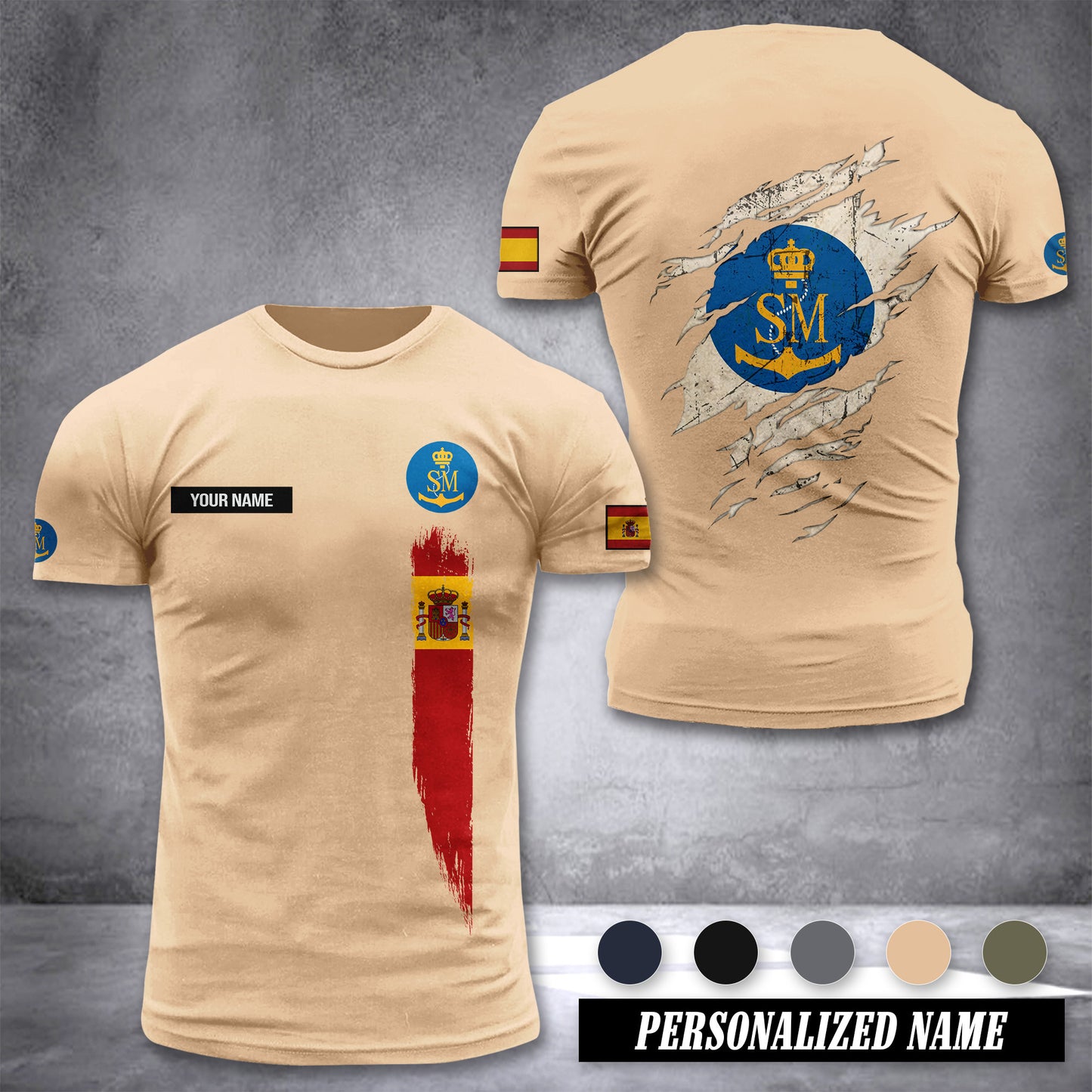 Salvamento Marítimo customize T-shirt zak