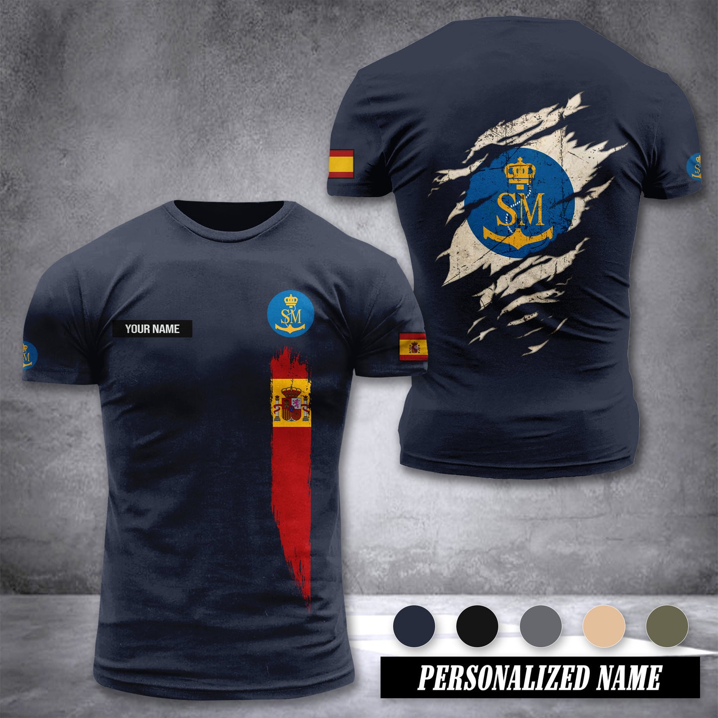 Salvamento Marítimo customize T-shirt zak