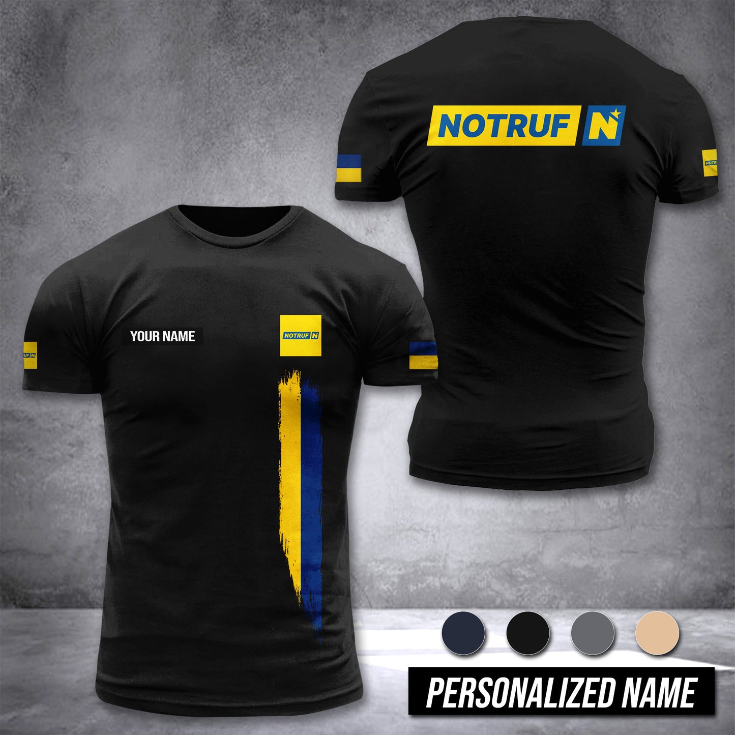NOTRUF N Austria customize T-shirt zak