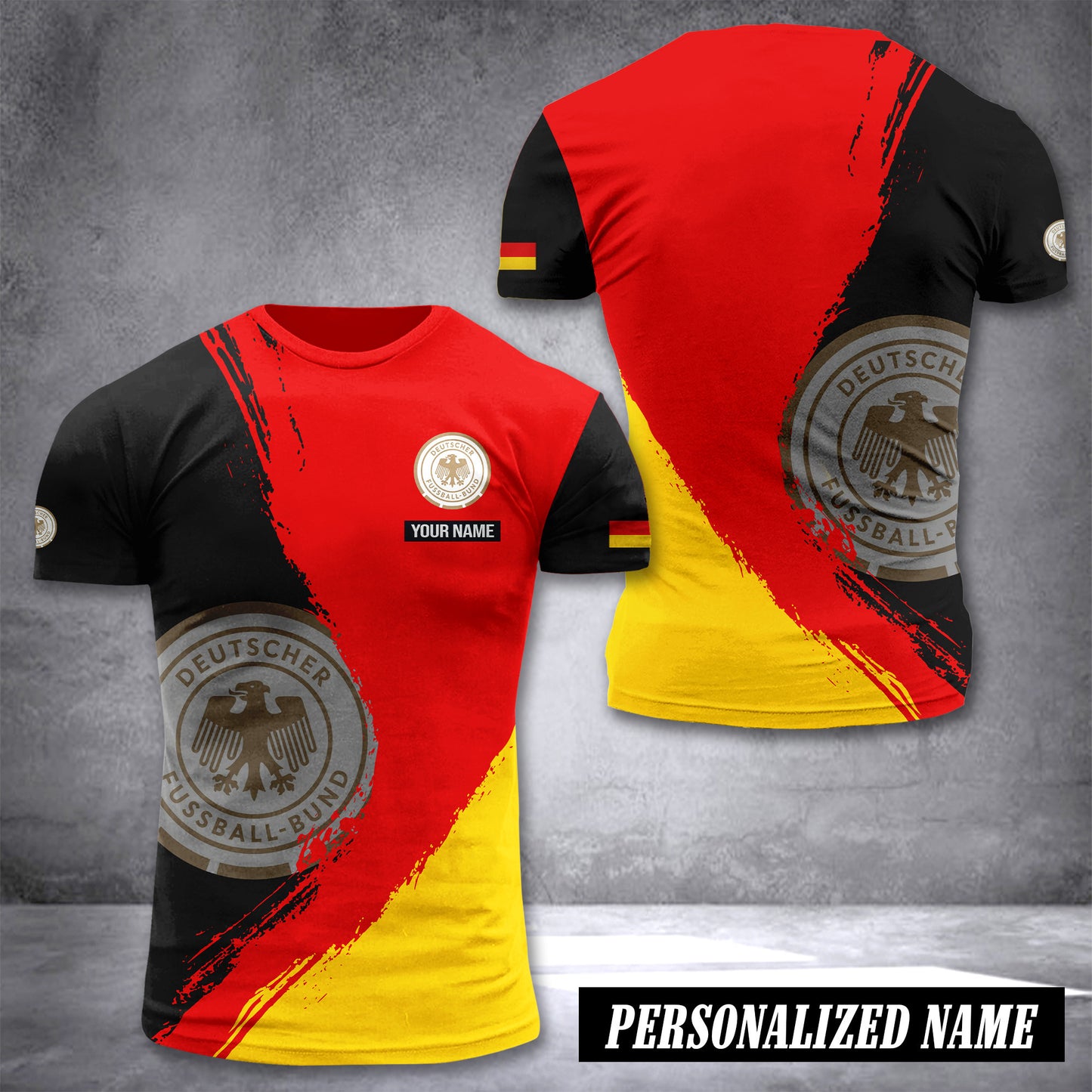Deutscher Fussball customize T-shirt 245