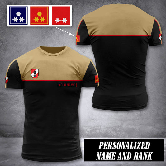 Firefighter Austria customize ranking T-shirt 234