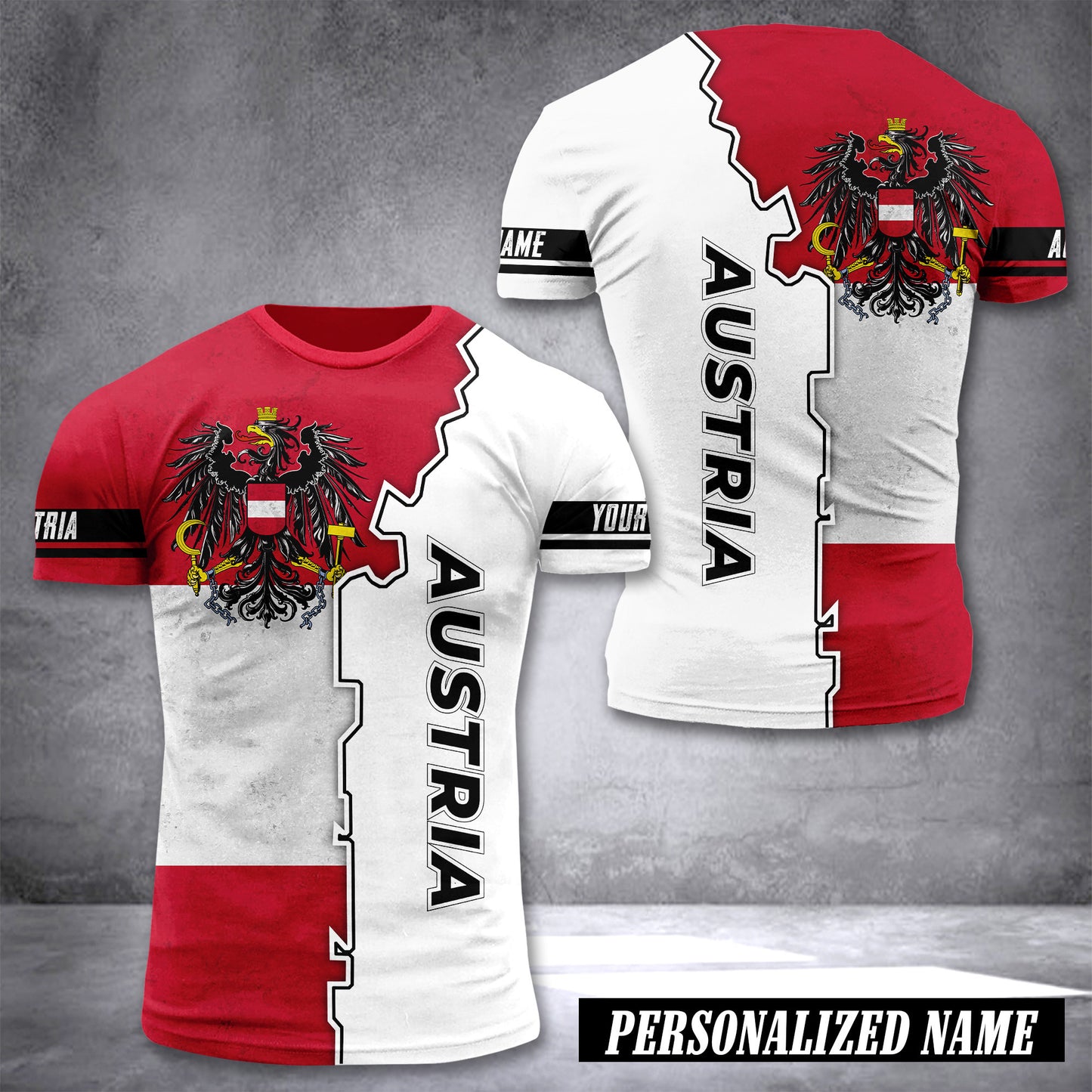 Austria customize T-shirt 234
