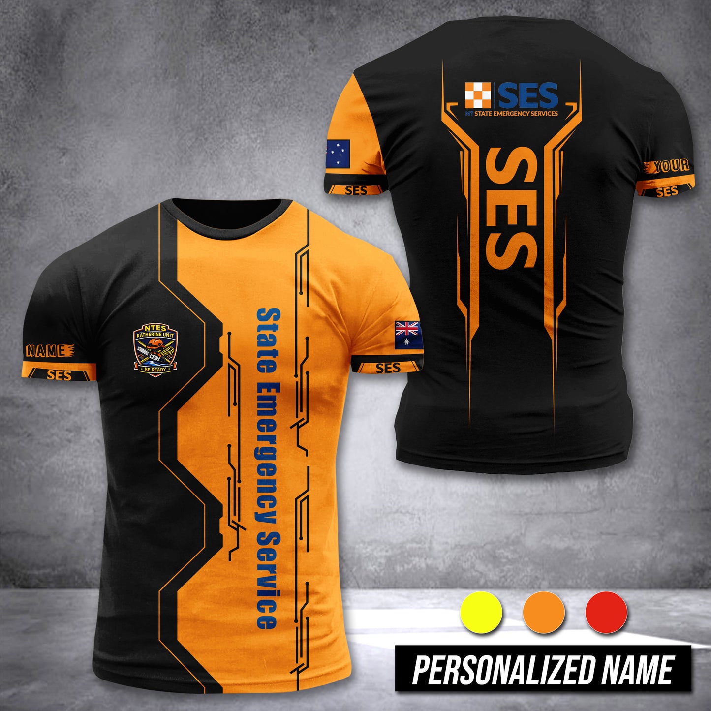 NT SES customize T-shirt 3d NTE