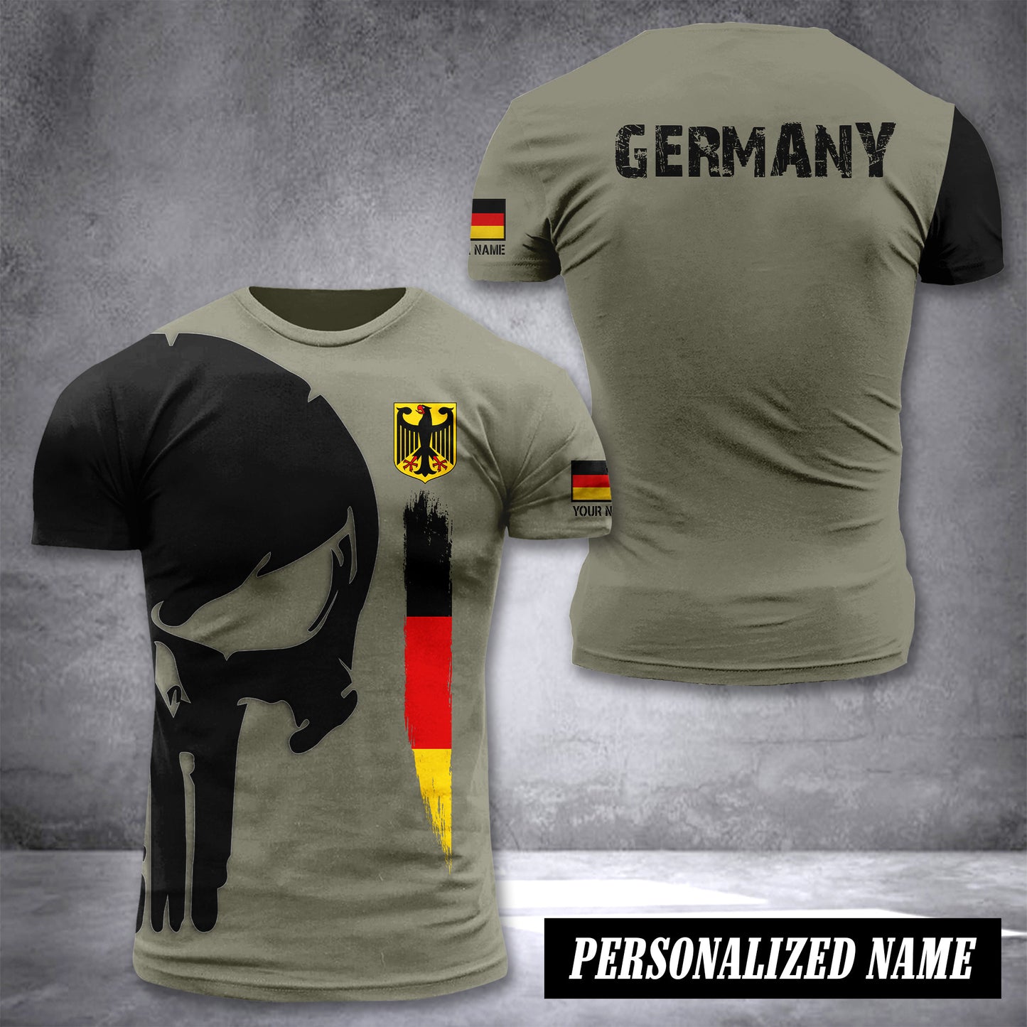 Germany customize T-shirt DAL
