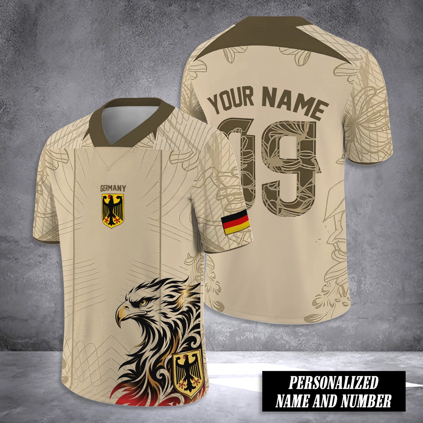 Germany customize Rugby shirt DAL