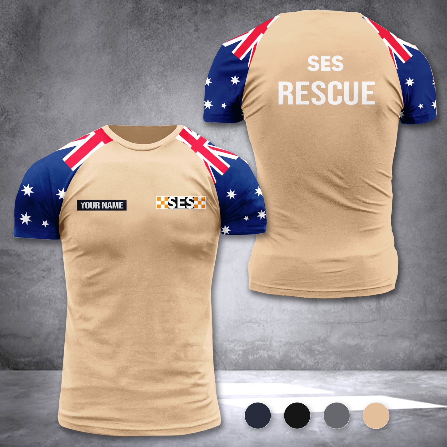 State Emergency Service Australia customize T-shirt 355