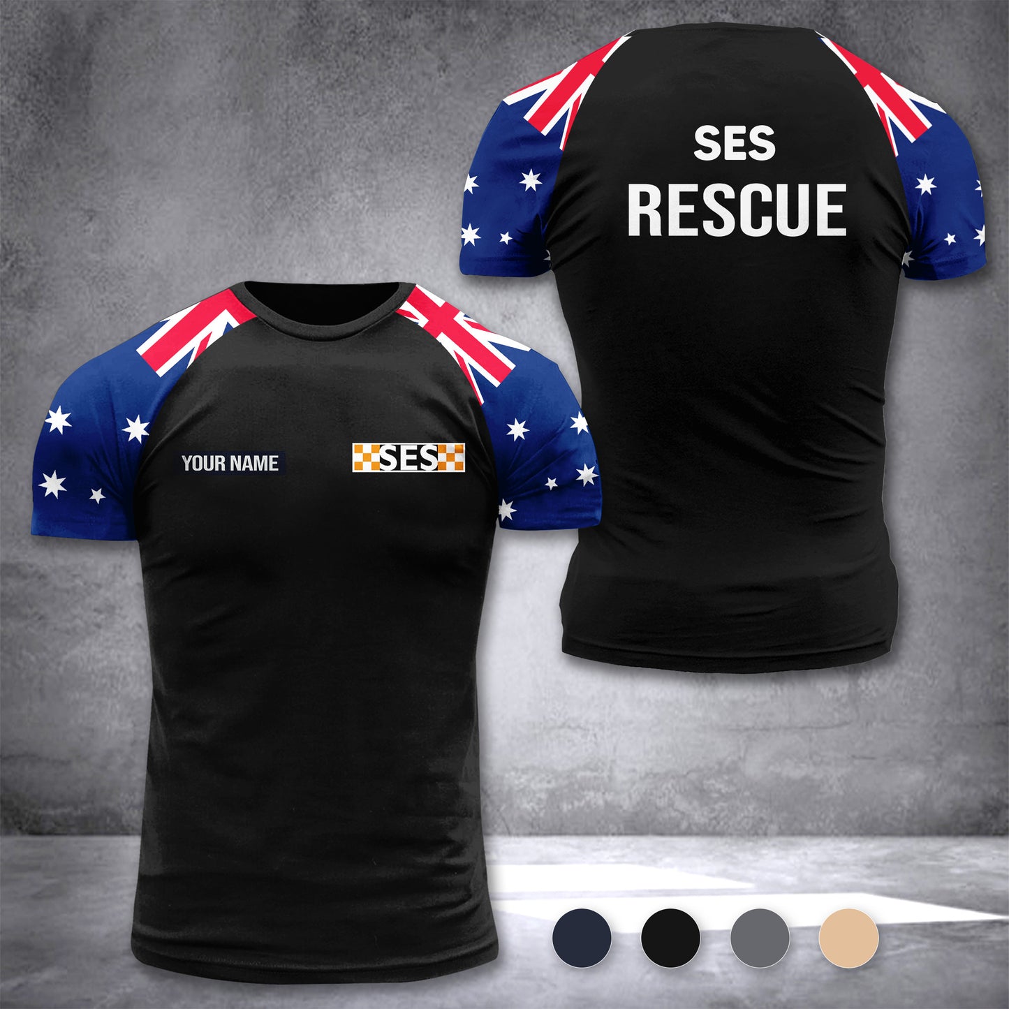 State Emergency Service Australia customize T-shirt 355