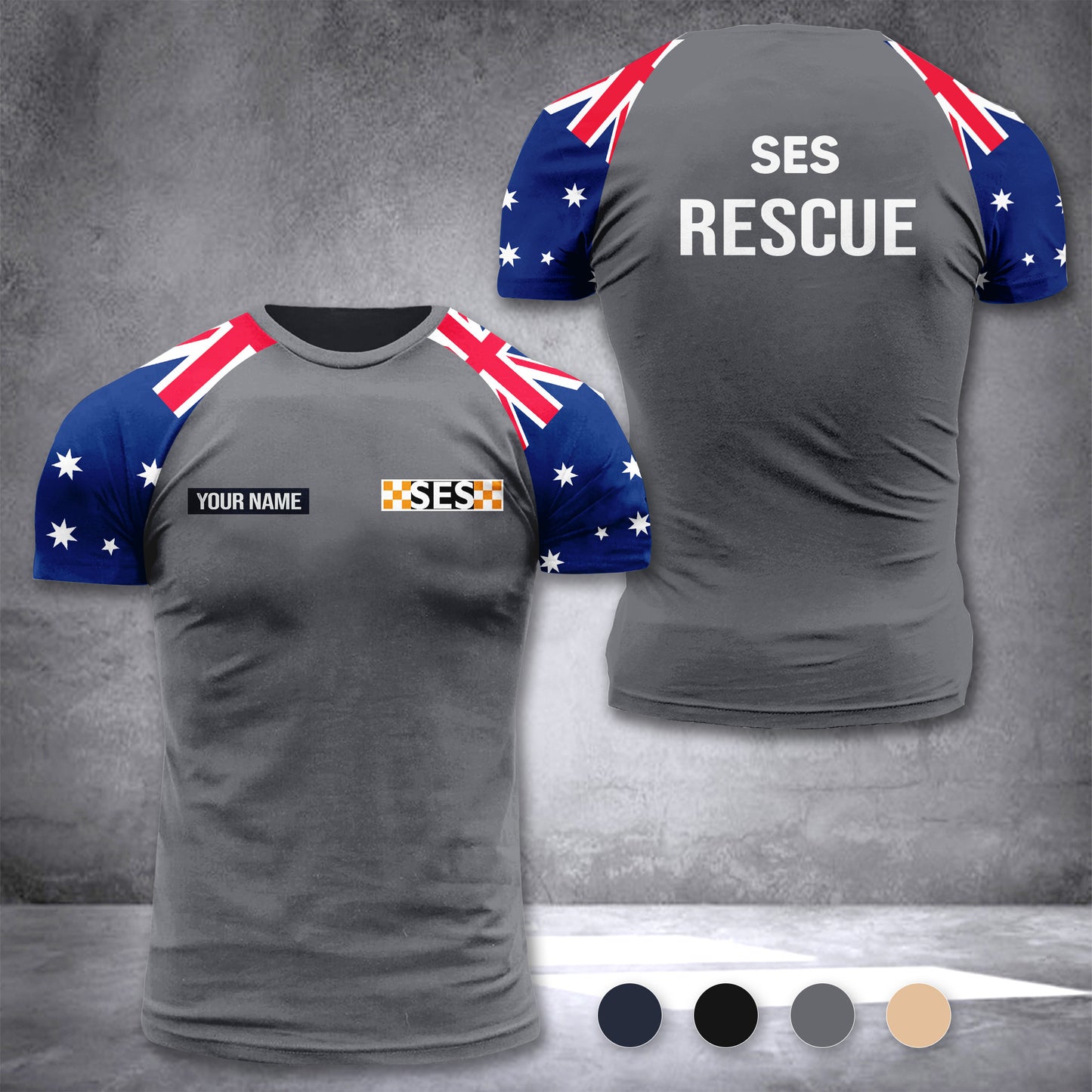 State Emergency Service Australia customize T-shirt 355