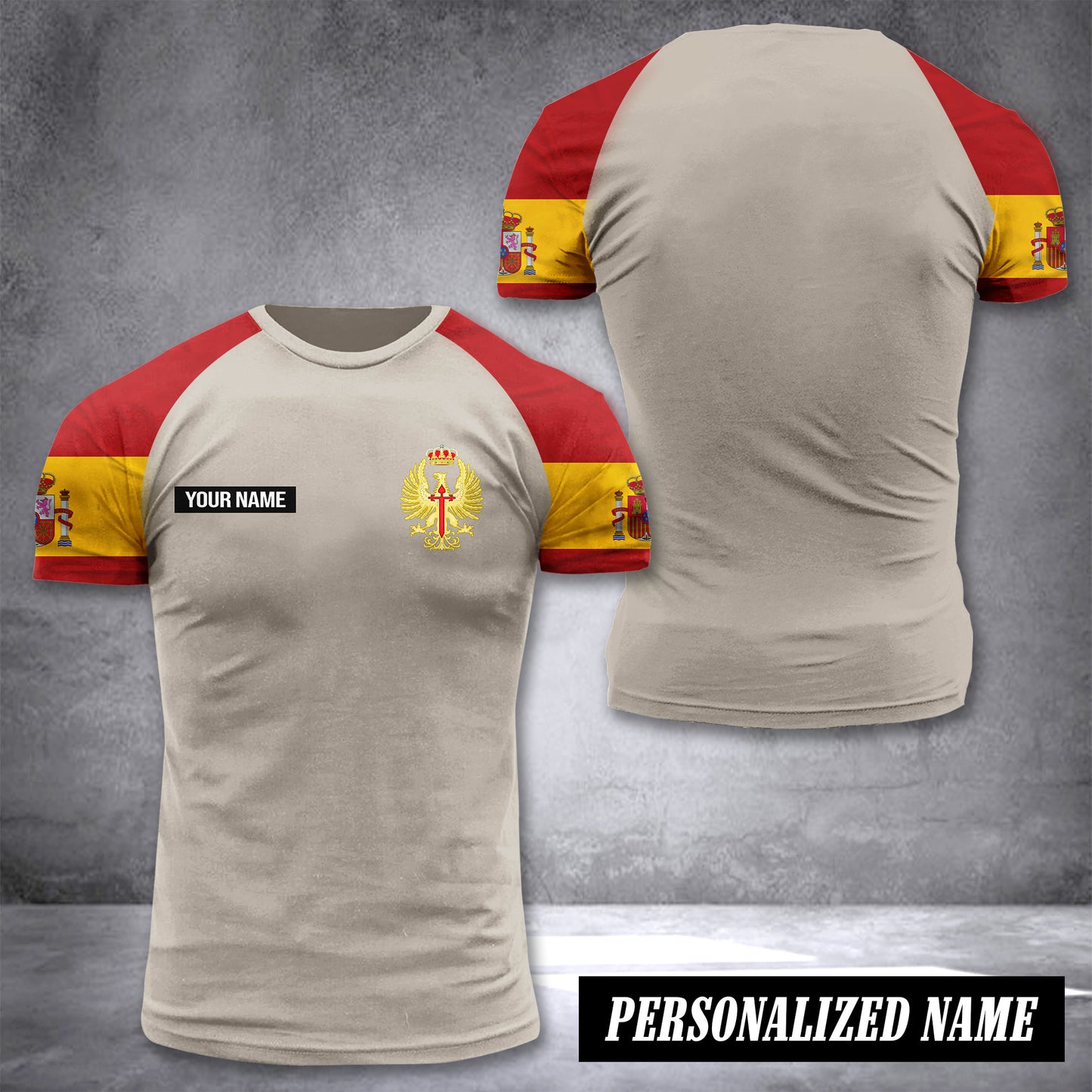 Soldier Spain customize T-shirt 5126