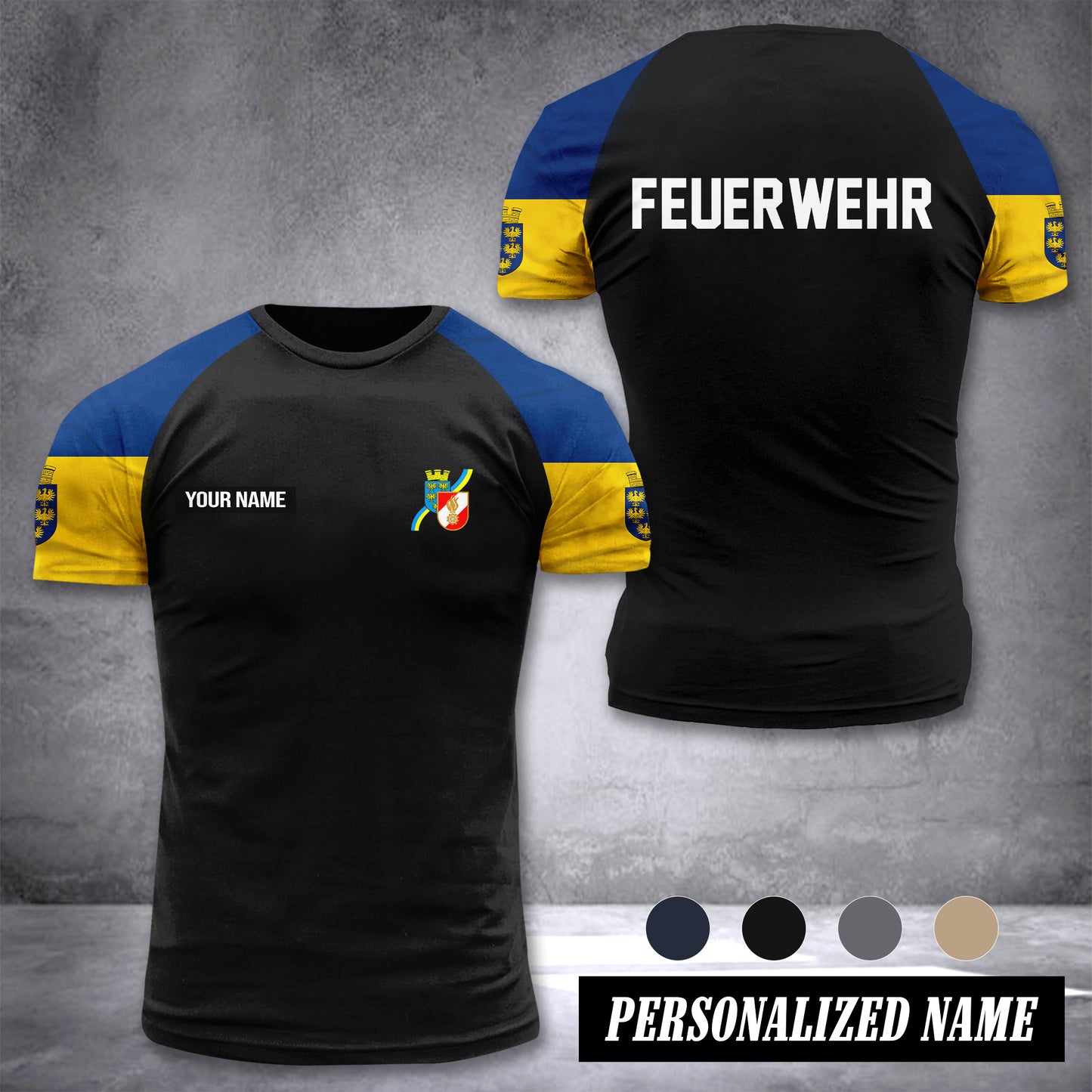 Firefighter Lower Austria customize T-shirt 355