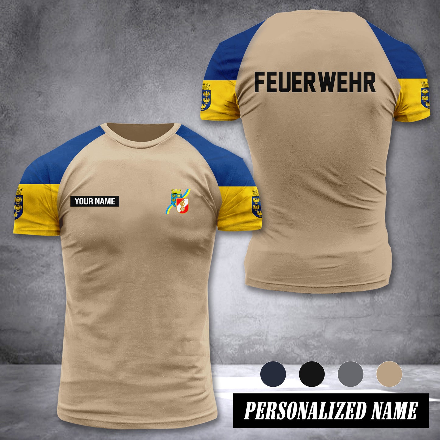 Firefighter Lower Austria customize T-shirt 355