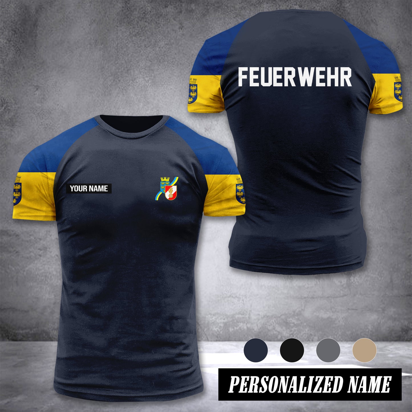 Firefighter Lower Austria customize T-shirt 355