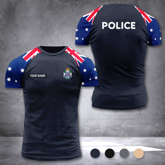 Queensland Police Service Australia customize T-shirt 355