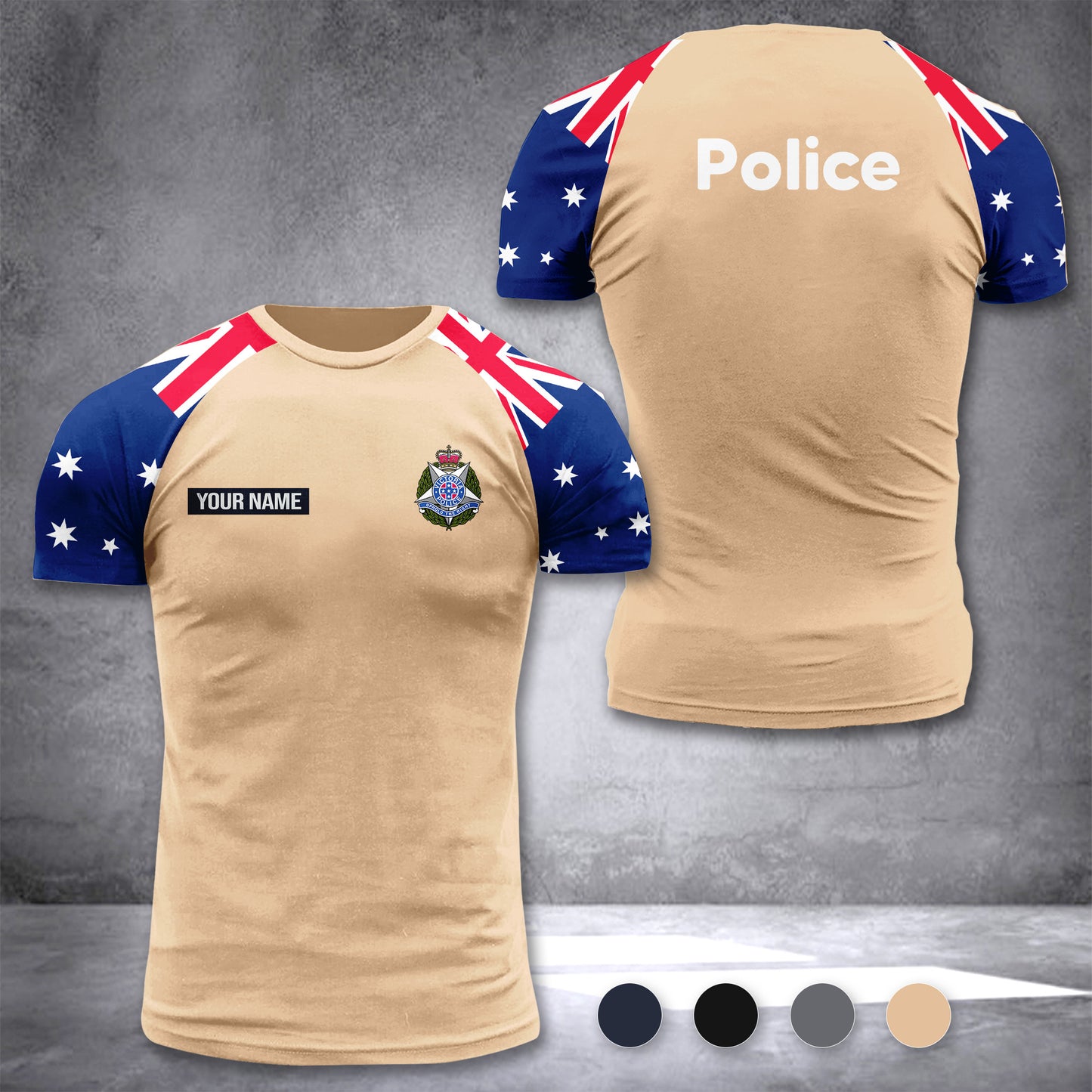 Victoria Police Australia customize T-shirt 355