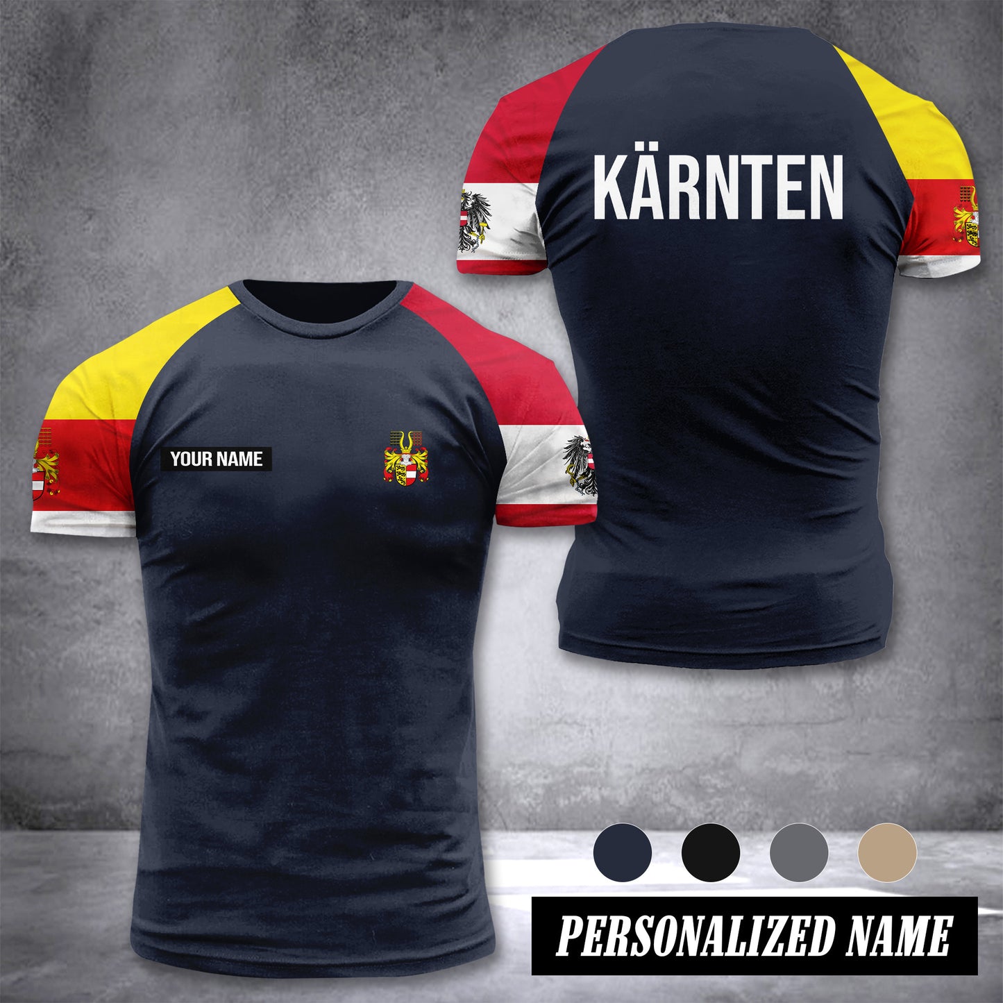 Kärnten Austria customize T-shirt 355